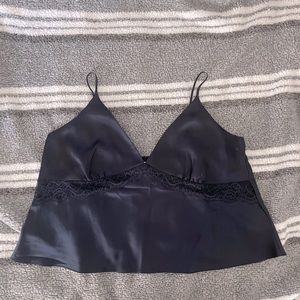 Abercrombie and Fitch NWT Navy Cami